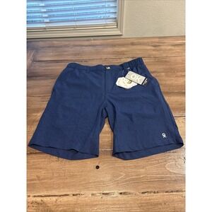 LITTLE DONKEY ANDY Travel Shorts Blue Womens‎ Size Large